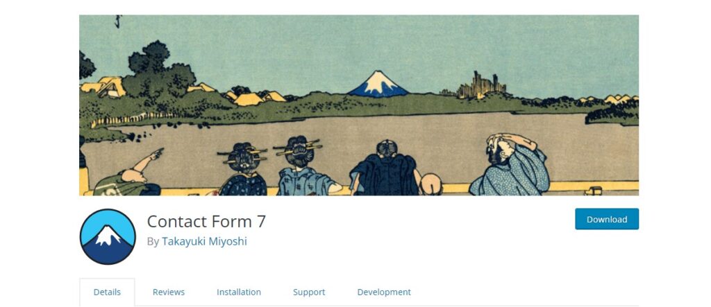 Wordpress form builder plugin - Contact Form 7
