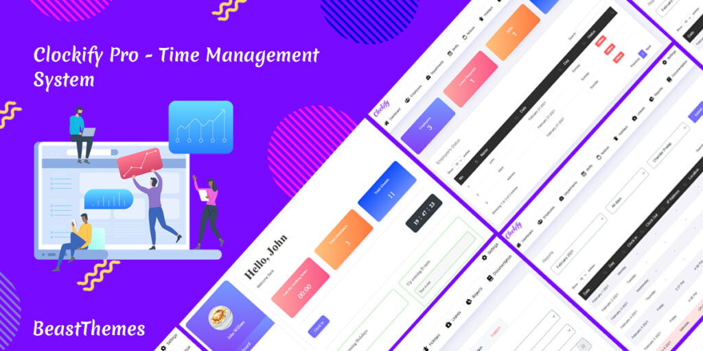 Clockify pro - Time Management System