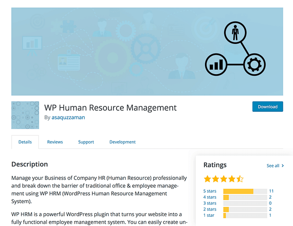 WP Human Resource management