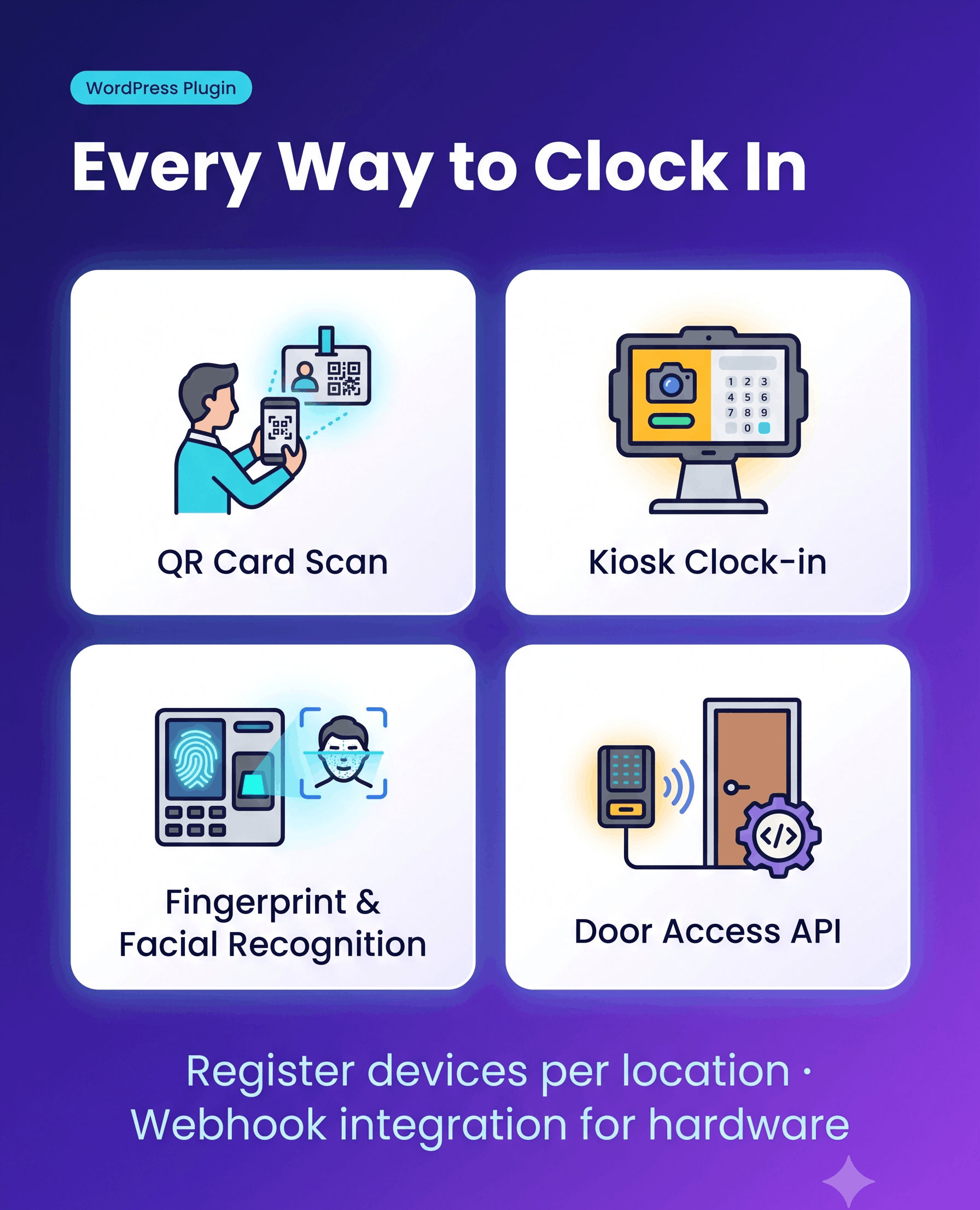 Clockinator Pro - Staff & Time Management system