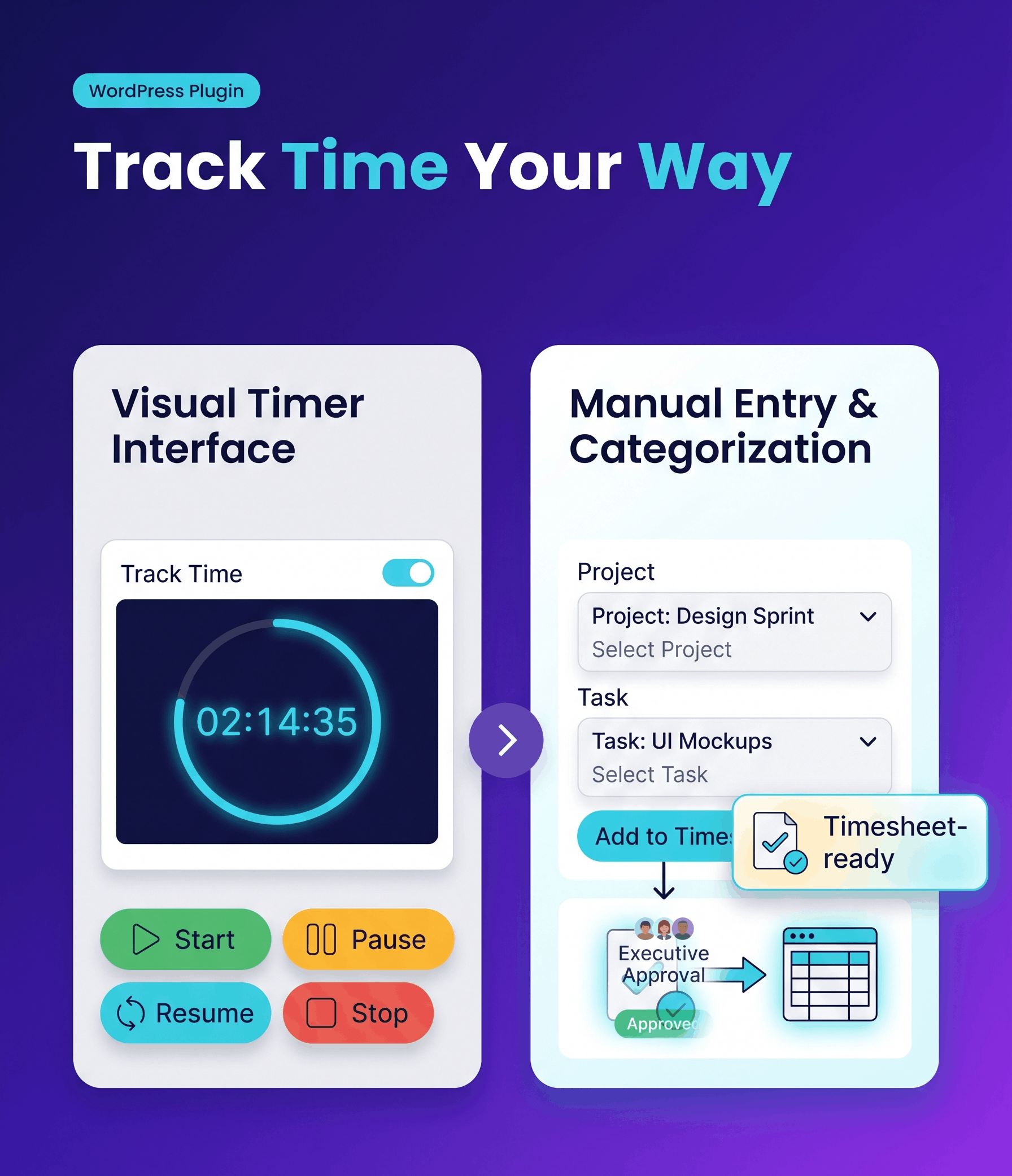 Clockinator Pro - Staff & Time Management system