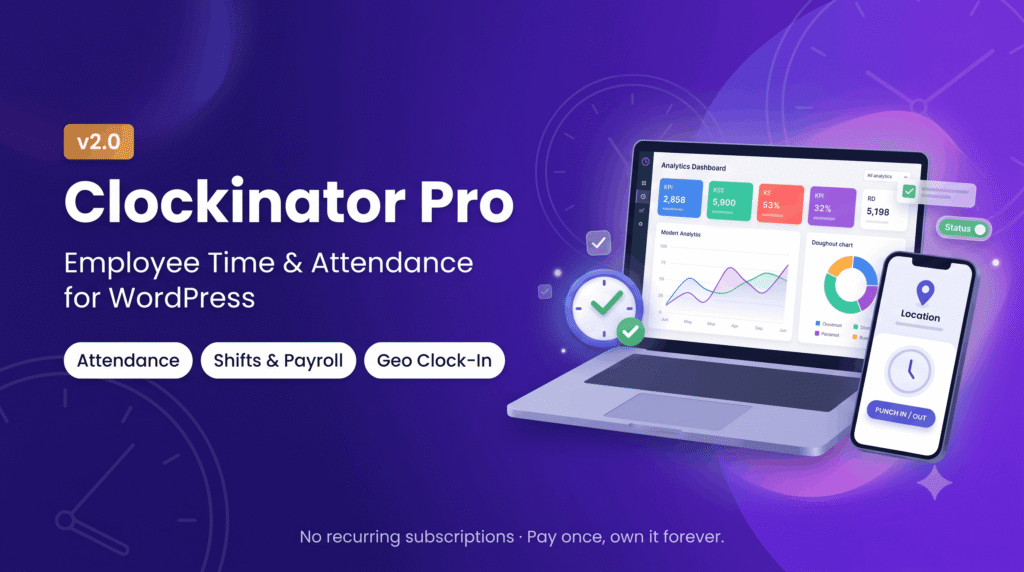 Clockinator Pro 2.0: New Features & 11 Powerful Add-ons